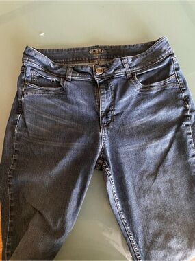 Riders by Lee Women's Dark Blue Denim Jeans size 12 long